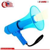 Waterproof Megaphone with Loud Siren and Battery
