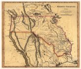 Legacy of North American Territories Map - 1814