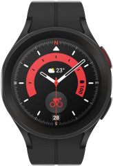 Galaxy Pro 45mm Black Silicone Watch