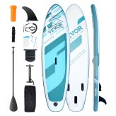 Aqua Glide 11' Inflatable Paddle Board with Paddle Accessory