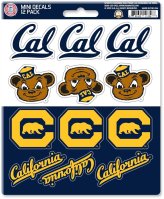 Golden Bear Fan Decal Set