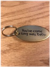 Vintage Virginia Slims Key Ring - Commemorating Progress