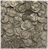 WWII Silver War Nickels - Lot of 4 Coins