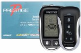 Prestige 2-Way Car Security and Remote Start System