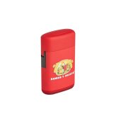 Matte Red Romeo and Juliet Single Flame Torch Lighter - Spark Edition