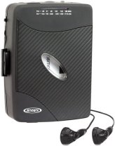 Jensen SoundMate Portable Cassette Player with Stereo Earbuds