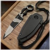 Urban Camo Tanto Blade Fixed Blade Hunting Knife