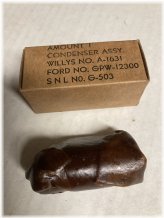 WWII Vehicle Condenser Assembly
