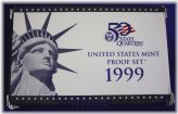 Blue Box Proof Set - 1999-S U.S. Coins