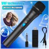 VocalPro Wireless Handheld Microphone System with USB Receiver