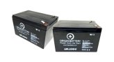 PowerPro 12V 12AH Battery Kit - Twin Pack with 2-Year Warranty