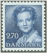 Queen Margrethe II Definitives 1982 Stamp Set
