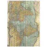 Global Wanderings Decoupage Rice Paper