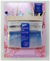 Charm Resealable Makeup Bags