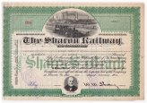 Sharon Railway Certificate