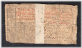 New Jersey Colonial Twelve Shillings Note