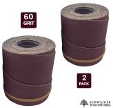 Sanding Drum Refill Pack, 60-Grit - Compatible with JET/Performax 22-44 Series