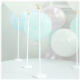 Elegant White Balloon Column Stand Kit