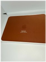 Saddle Brown Leather Sleeve