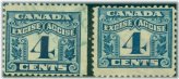 Canadian Excise Tax Stamps - Value Pack