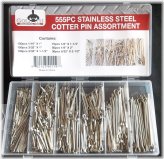 Stainless Steel Cotter Pin Assortment Kit - SSCP555