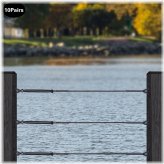 Stainless Steel Adjustable Angle Wire Rope Railing Kit