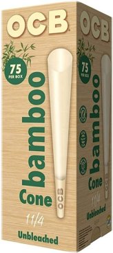 Bamboo Bliss Cones - 75 Pack, 1.25