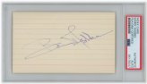Barry Ashbee 1974 Flyers Autographed Index Card