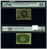 Surcharge Series 2 Fractional Note - FR. 1246
