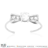 Sunshine Bow Tie Toe Ring