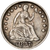 Liberty's Seated Half Dime