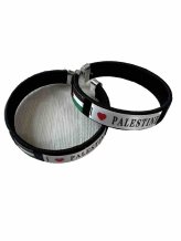 Handcrafted Palestinian Flag Bracelets Set