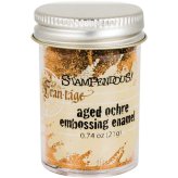 Aged Ochre Enamel Powder