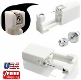 Silver Stud Earring Gun DIY Kit