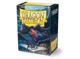 Dragon Shield Matte Black Sleeves (100 count) - Standard Size with Volume Discount