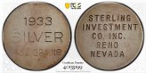 Nevada Sterling Commemorative Coin