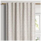 Doral Cream Blackout Window Curtain Panel