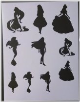 Enchanted Princess Stencil Set