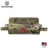 RollMate Trauma Kit Pouch - Military Grade First Aid Organizer with MOLLE Compatibility