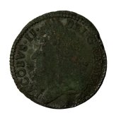 Ireland James II 1689 Shilling Gunmoney Coinage