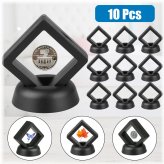 Floating Frame Coin Display Box Set for Jewelry and Challenge Coins