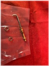 Precision Needle Valve Assembly with Shims for Vintage Fox 29-35 Combat Special Engines