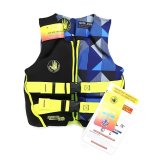 WaveSafe Youth Life Vest in Blue/Yellow