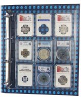 Certified Coin Slab Binder Pages