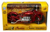 Vintage Indian Cruiser Model - 1/12 Scale Red