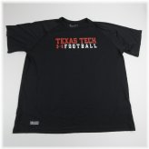 Red Raiders Under Armour Black Men's Short Sleeve Shirt