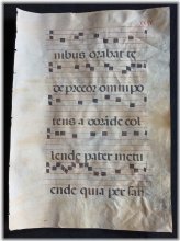 Ancient Chant Manuscript
