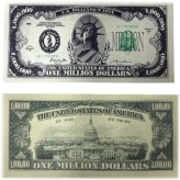 Classic Million Dollar Novelty Bills