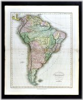 South American Explorer's Legacy Map