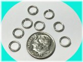 Silver Link Assortment - 18 Gauge, Multiple Quantities